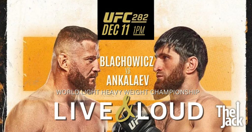 UFC 282 | BLACHOWICZ Vs ANKALAEV | DECEMBER 11 @ THE JACK, CAIRNS | The ...